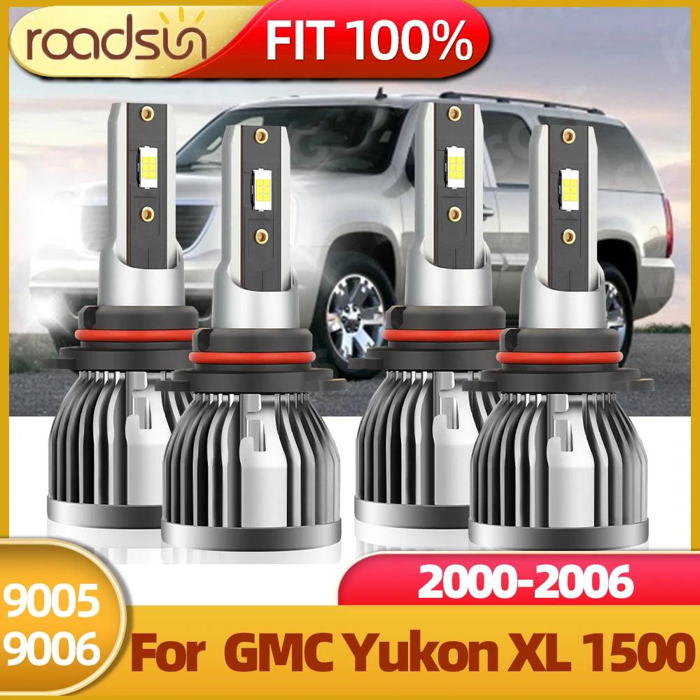 GMC  XL 1500 2000-2006  4X LED Ʈ, 9005 HB3 9006 HB4 ڵ , 26000Lm, 110W, 6000K ȭƮ  ο   ŰƮ